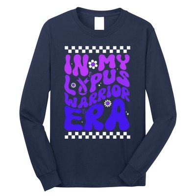 In My Lupus Warrior Era Purple Ribbon Lupus Awareness Long Sleeve Shirt