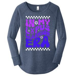 In My Lupus Warrior Era Purple Ribbon Lupus Awareness Women's Perfect Tri Tunic Long Sleeve Shirt