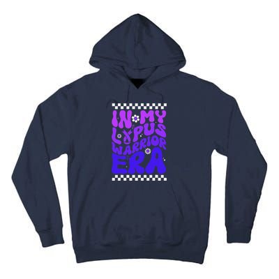 In My Lupus Warrior Era Purple Ribbon Lupus Awareness Tall Hoodie