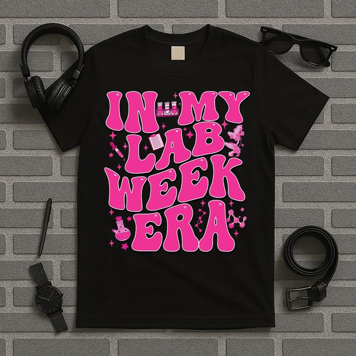 In My Lab Week Era Mystery Machine Lab Week 2025 Med Tech  T-Shirt