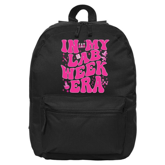 In My Lab Week Era Mystery Machine Lab Week 2025 Med Tech  16 in Basic Backpack
