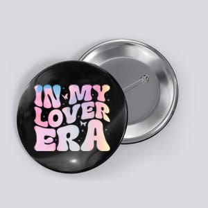 In My Lover Era Groovy Retro Button