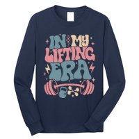 In My Lifting Era Groovy Gym Weight (On Back) Long Sleeve Shirt