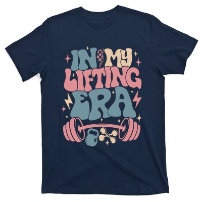 In My Lifting Era Groovy Gym Weight (On Back) T-Shirt