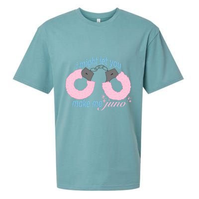 I Might Let You Make Me Juno Sueded Cloud Jersey T-Shirt