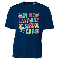 In My Last Day Of School Era Teacher Graduation Cooling Performance Crew T-Shirt