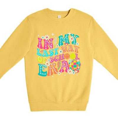 In My Last Day Of School Era Teacher Hello Summer Premium Crewneck Sweatshirt