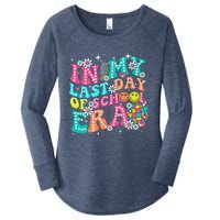 In My Last Day Of School Era Teacher Hello Summer Women's Perfect Tri Tunic Long Sleeve Shirt