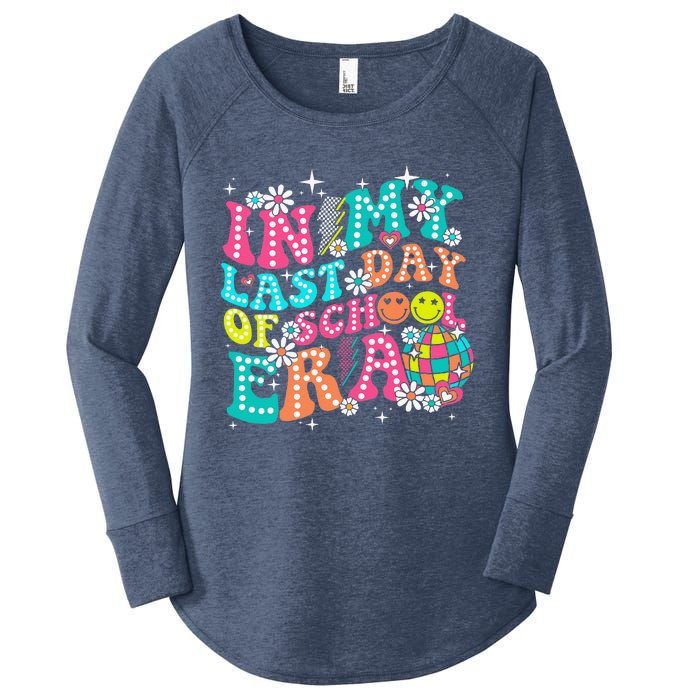 In My Last Day Of School Era Teacher Hello Summer Women's Perfect Tri Tunic Long Sleeve Shirt