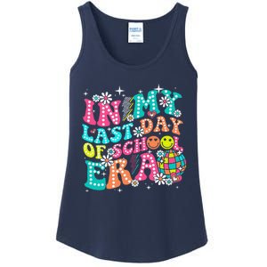 In My Last Day Of School Era Teacher Hello Summer Ladies Essential Tank