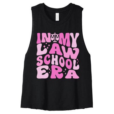 In My Law School Era Women's Racerback Cropped Tank