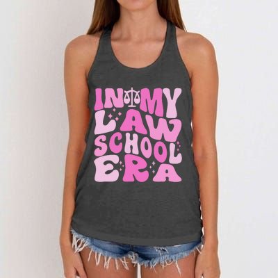 In My Law School Era Women's Knotted Racerback Tank