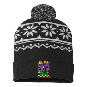 In My Mardi Gras Era Festive Party USA-Made Snowflake Beanie