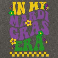 In My Mardi Gras Era Festive Party Cotton Canvas Backpack