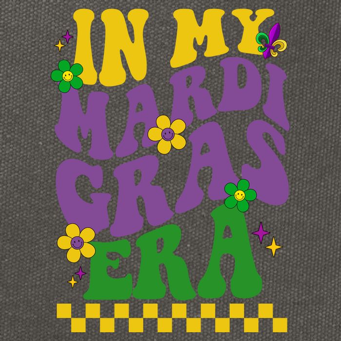 In My Mardi Gras Era Festive Party Cotton Canvas Backpack