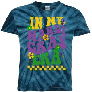 In My Mardi Gras Era Festive Party Kids Tie-Dye T-Shirt