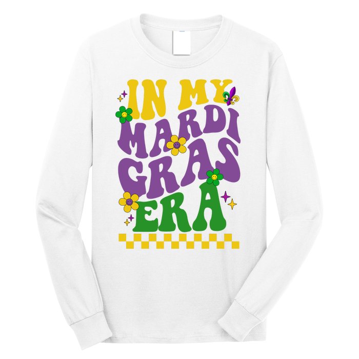 In My Mardi Gras Era Festive Party Long Sleeve Shirt