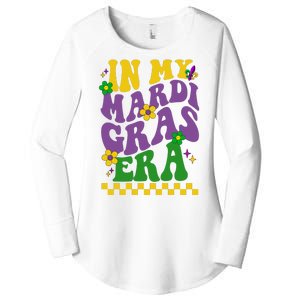 In My Mardi Gras Era Festive Party Women's Perfect Tri Tunic Long Sleeve Shirt