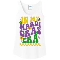 In My Mardi Gras Era Festive Party Ladies Essential Tank