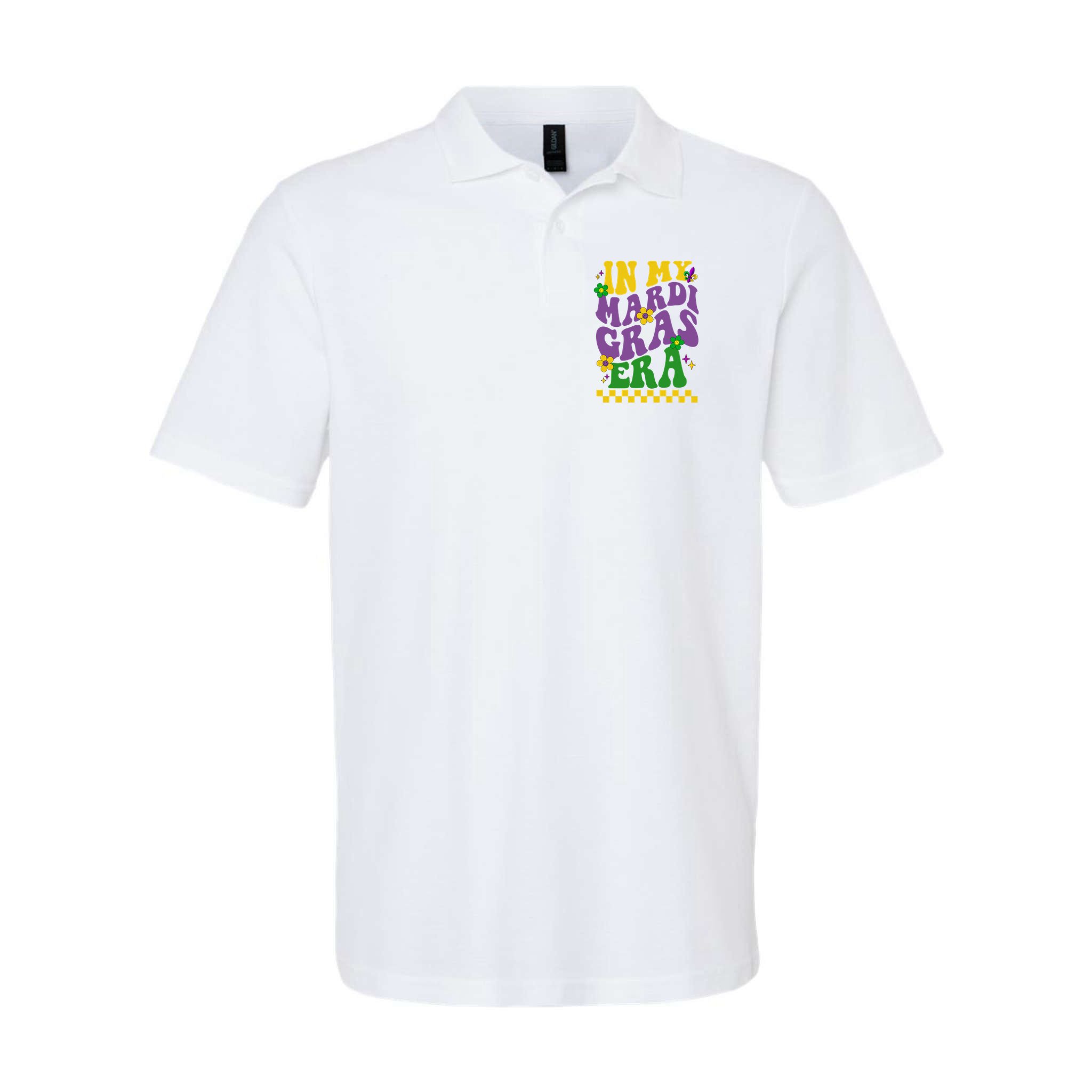 In My Mardi Gras Era Festive Party Polo