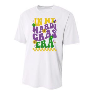 In My Mardi Gras Era Festive Party Youth Performance Sprint T-Shirt