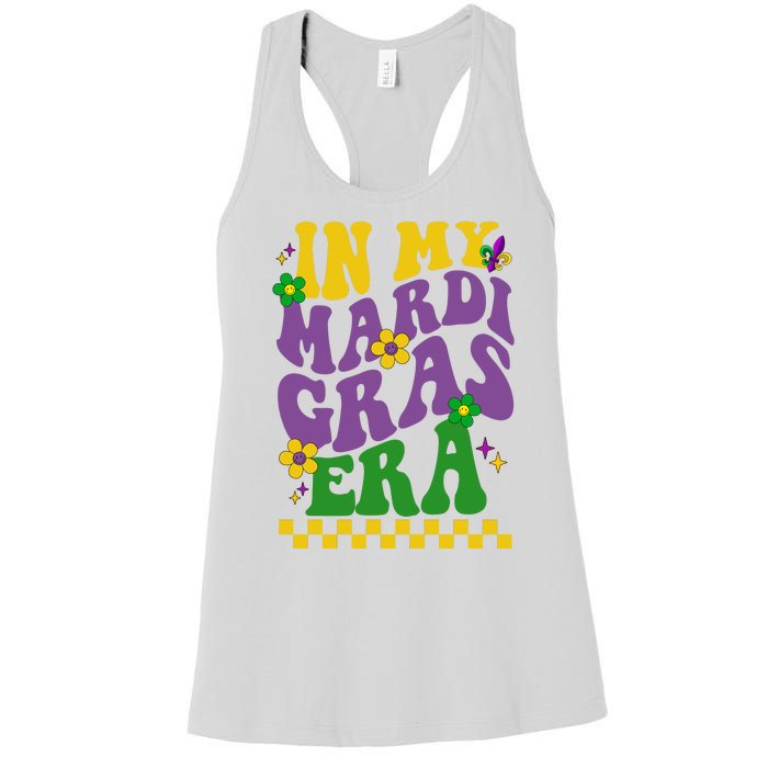 In My Mardi Gras Era Festive Party Women's Racerback Tank