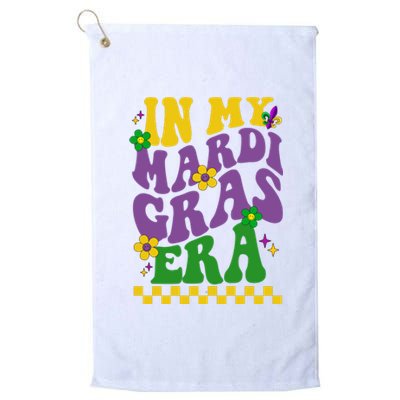 In My Mardi Gras Era Festive Party Platinum Collection Golf Towel