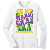 In My Mardi Gras Era Festive Party Ladies Long Sleeve Shirt