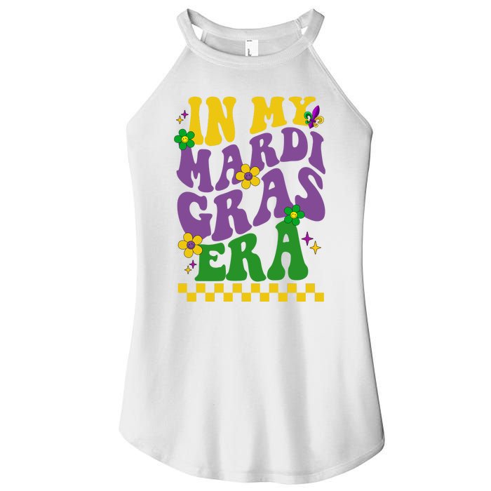 In My Mardi Gras Era Festive Party Women's Perfect Tri Rocker Tank