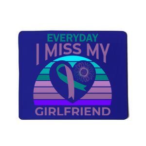 I Miss My Friend Heart Suicide Awareness Friend Gift Cute Gift Mousepad