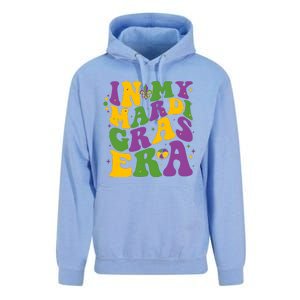 In My Mardi Gras Era Funny Holiday Unisex Surf Hoodie