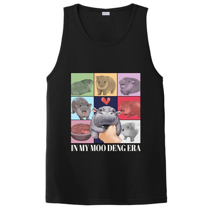 In My Moo Deng Era Funny Hippo Meme PosiCharge Competitor Tank