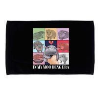In My Moo Deng Era Funny Hippo Meme Microfiber Hand Towel