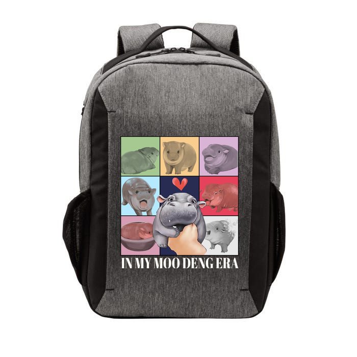 In My Moo Deng Era Funny Hippo Meme Vector Backpack