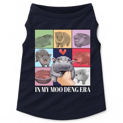 In My Moo Deng Era Funny Hippo Meme Doggie Tank