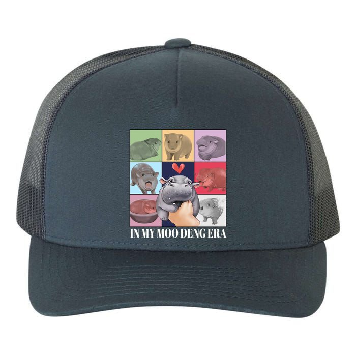 In My Moo Deng Era Funny Hippo Meme Yupoong Adult 5-Panel Trucker Hat