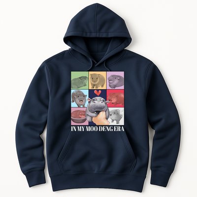 In My Moo Deng Era Funny Hippo Meme Hoodie