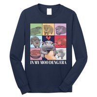 In My Moo Deng Era Funny Hippo Meme Long Sleeve Shirt