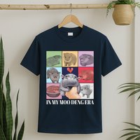 In My Moo Deng Era Funny Hippo Meme T-Shirt