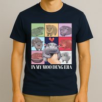 In My Moo Deng Era Funny Hippo Meme T-Shirt