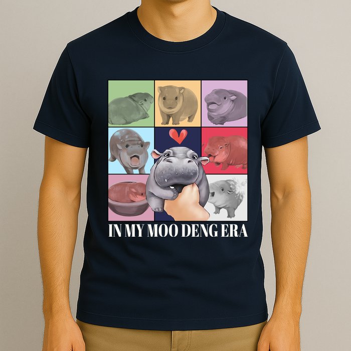 In My Moo Deng Era Funny Hippo Meme T-Shirt