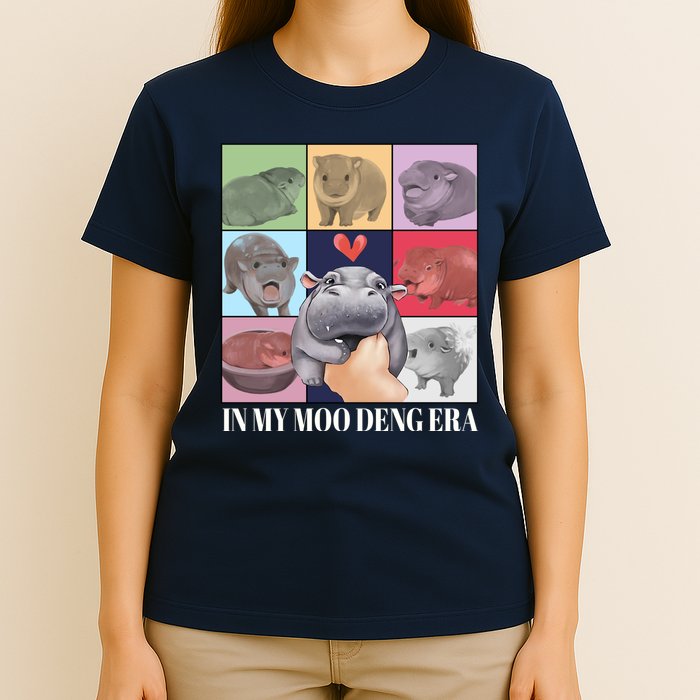 In My Moo Deng Era Funny Hippo Meme T-Shirt