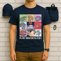 In My Moo Deng Era Funny Hippo Meme T-Shirt
