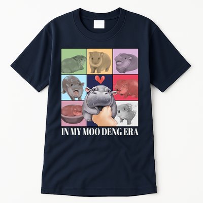 In My Moo Deng Era Funny Hippo Meme Tall T-Shirt