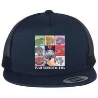 In My Moo Deng Era Funny Hippo Meme Flatbill Hat