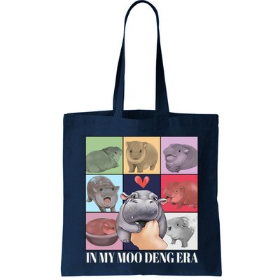 In My Moo Deng Era Funny Hippo Meme Bag