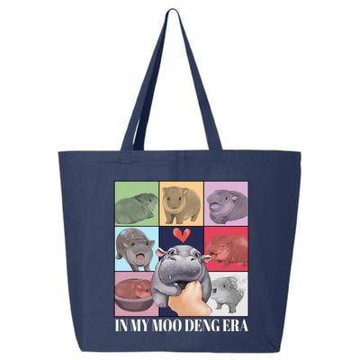 In My Moo Deng Era Funny Hippo Meme 25L Jumbo Tote