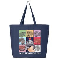 In My Moo Deng Era Funny Hippo Meme 25L Jumbo Tote