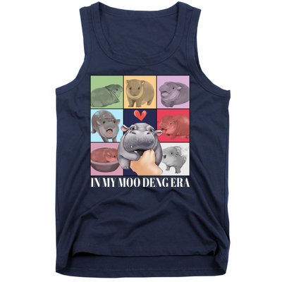 In My Moo Deng Era Funny Hippo Meme Tank Top