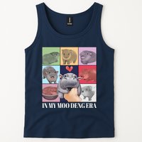 In My Moo Deng Era Funny Hippo Meme Tank Top